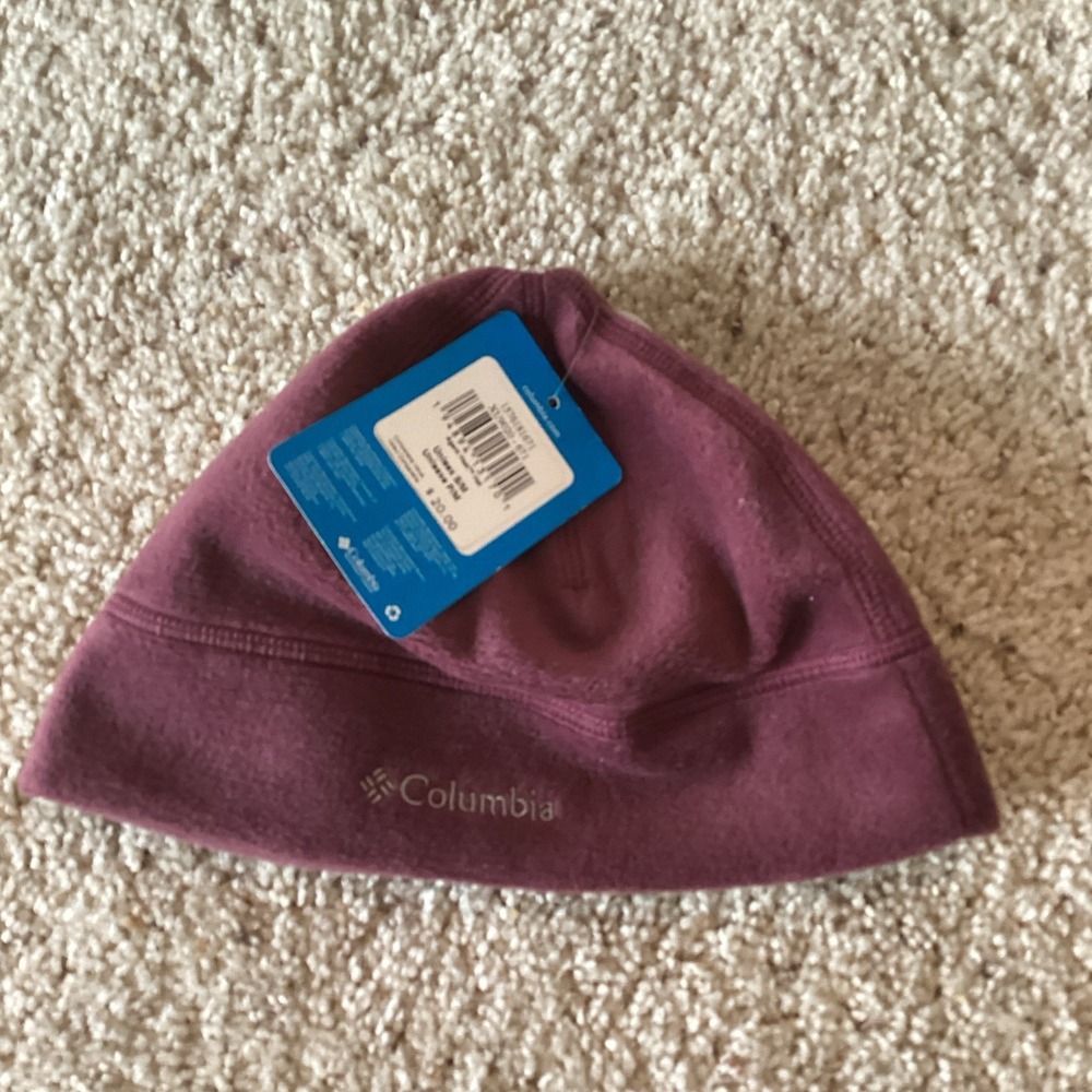 Columbia Unisex Agent Heat Omni-Heat Thermal Reflective Fleece Beanie Hat Size S